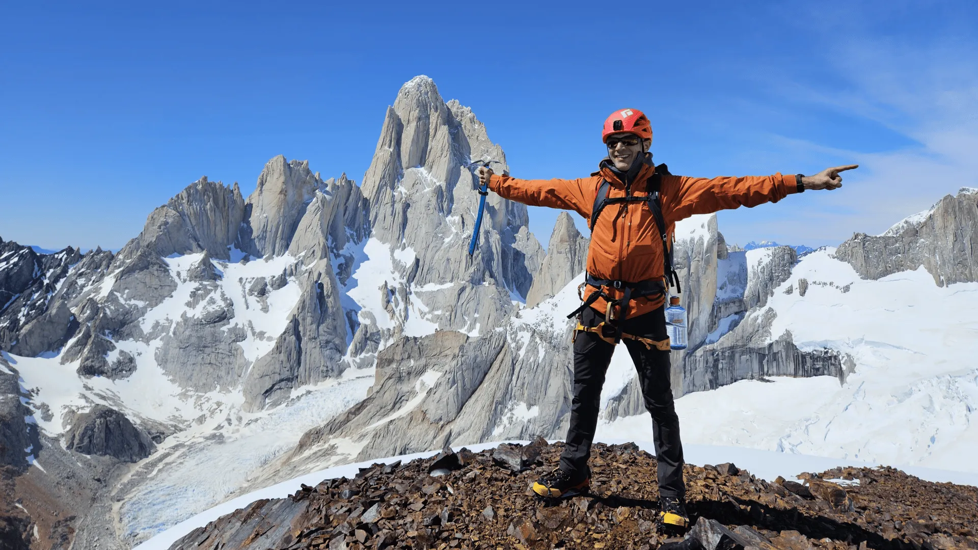 Mountaineering in Southern Patagonia